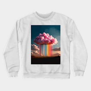 Rainbow rain Crewneck Sweatshirt